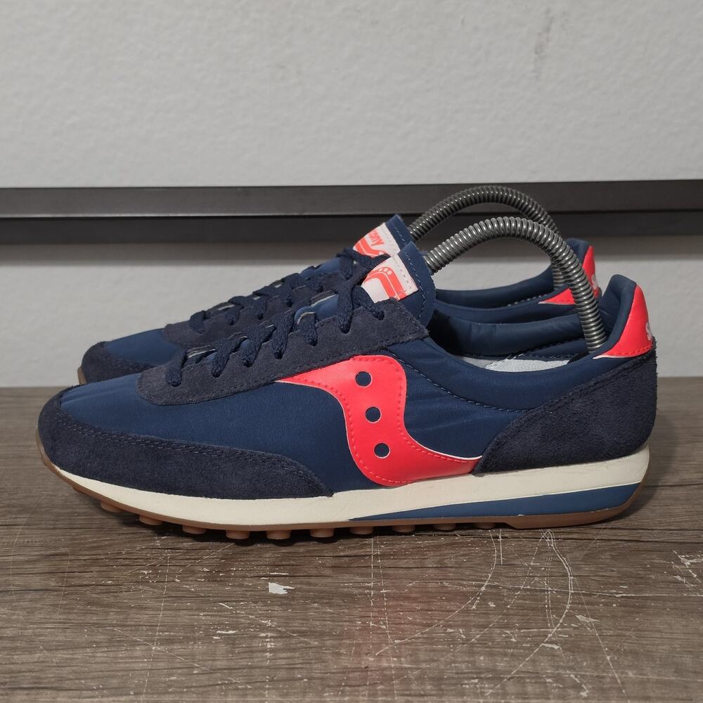 Saucony Trainer 80 Men's Athletic Shoes Sneakers Size 7 Blue